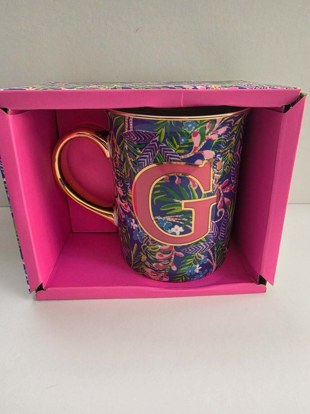 Lilly Pulitzer Mug letter G